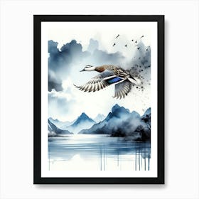 Wild Animal Illustration 190 Art Print