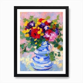 Queen Anne’S Lace 2  Matisse Style Flower Art Print