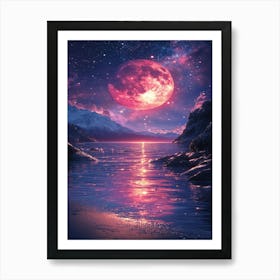 Full Moon In The Sky 7 Art Print