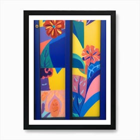 Colorful Door Art Print