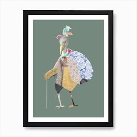 Fashion Bird Art Print
