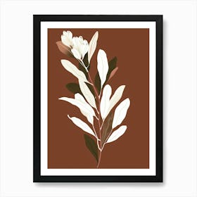 Eucalyptus Branch 1 Art Print