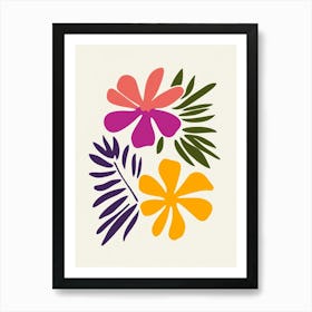 Tropical Flowers 10 Art Print