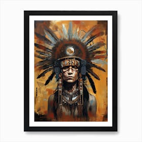 Portraits of Native American Identity Art Print