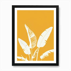 Banana Leaves 20 Art Print