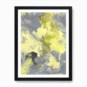 Lemon Fizz Art Print