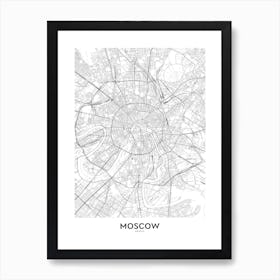 Moscow Art Print