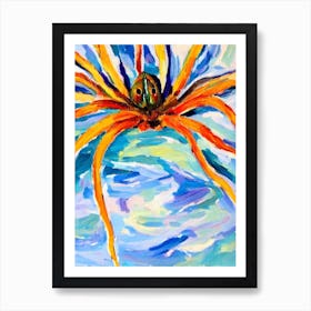 Sea Spider Matisse Inspired Art Print