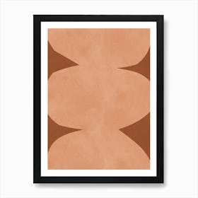 Abstract organic shapes 18 Art Print