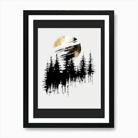 Twilight Forest Art Print