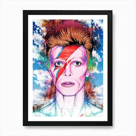 David Bowie 16 Art Print