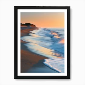 Sunrise At The Beach 1 Art Print