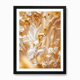 Gold Fairy 1 Art Print