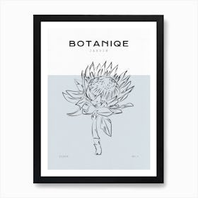 Boho Bohemian 2 Protea Art Print