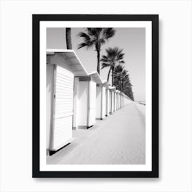 Forte Dei Marmi, Italy, Black And White Photography 2 Art Print