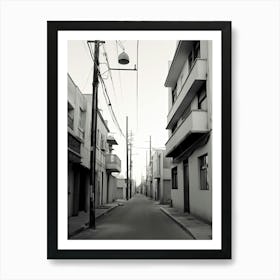 Nicosia, Cyprus, Black And White Photography 2 Art Print