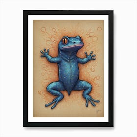 Frog! 6 Art Print