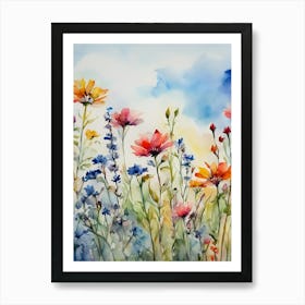 Wildflowers Art Print