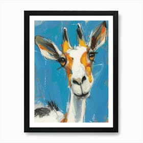 Goat Illustration 2 Art Print