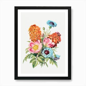 Bouquet Of Flowers 3 Art Print