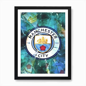 Manchester City Art Print