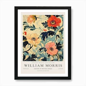 william morris floral art print Art Print