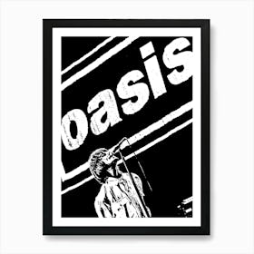 liam gallagher oasis britpop music band 28 Art Print