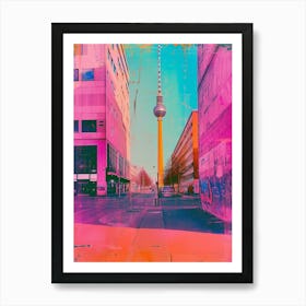 Berlin Polaroid Inspired 4 Art Print