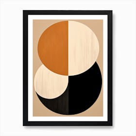 Bauhaus Fusion: Chromatic Geometry Art Print