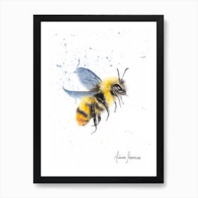 Sun Bee  Art Print