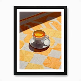 Ginger Tea Art Print