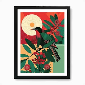 Tasmanian Bird Art Print