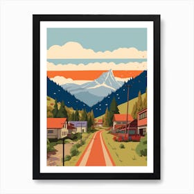 Bosnia Herzegovina 2 Travel Illustration Art Print