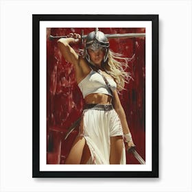 Sparta Warrior Art Print