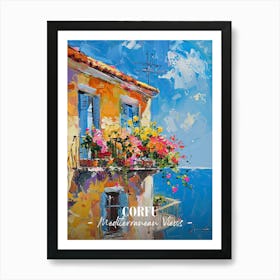 Mediterranean Views Corfu 3 Art Print