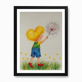 Dandelion 7 Art Print