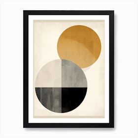 'Circles' Bauhaus Art Print