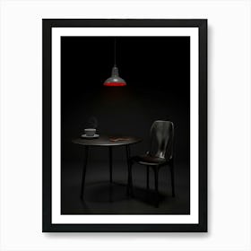 Table And Chair Art Print