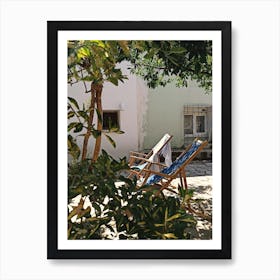 Chill, Sun, you and me Art Print