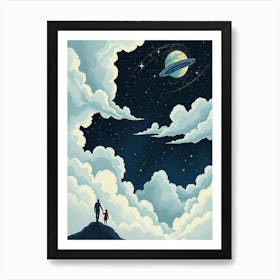 Saturn Art Print