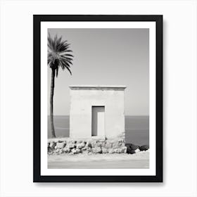 Paphos, Cyprus, Black And White Photography 3 Art Print