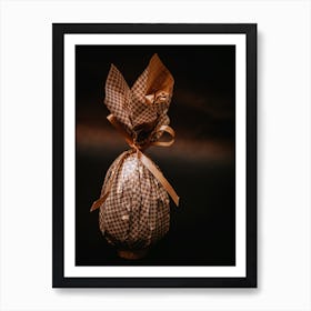 Chocolate Wrapped In Paper Art Print