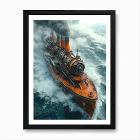 Titanic Art Print