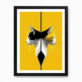 Two Cats 1 Art Print