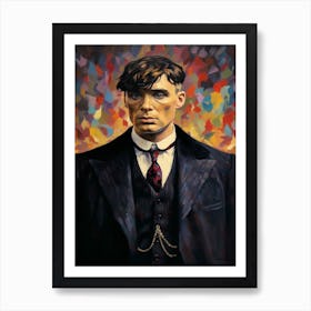 Gangster Art Thomas Shelby Peaky Blinders 5 Art Print