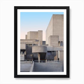 The Royal National Theatre Art Print