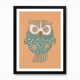 Cute Owl Art Print