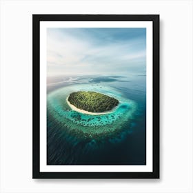 Island In The Middle Of The Ocean 6 Art Print