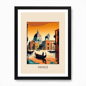 Venice Italy 2 Vintage Travel Poster Art Print