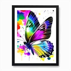 Colorful Butterfly Art Print